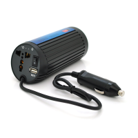Інвертор напруги POWERMASTER, 12V / 220V, 150W з модифікованою синусоїдою, 1 універсальні розетки, клеми