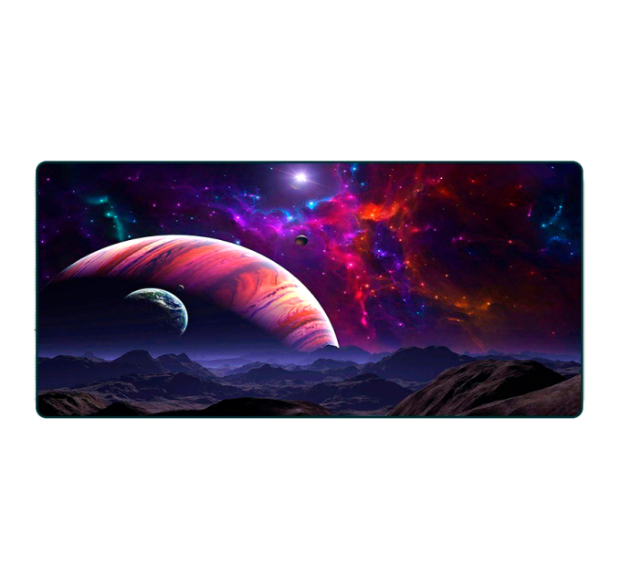 Килимок 300*700 тканинний Planet Moon з боковою прошивкою, товщина 2 мм, RGB, Пакет