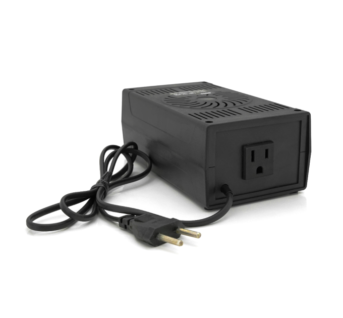 Перетворювач напруги понижуючий MERLION PN-350, Input 220 V / Output 110V, 350W, трансформаторний