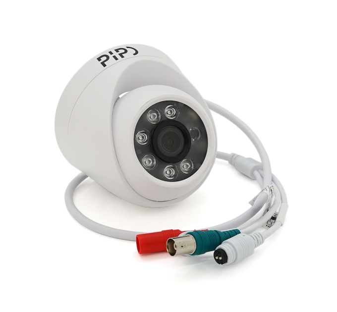 2MP мультиформатна камера PiPo в пластиковому куполі PP-D1C06F200ME 2,8 (мм)