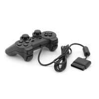 Геймпад провідний для PS2, Black, Blister