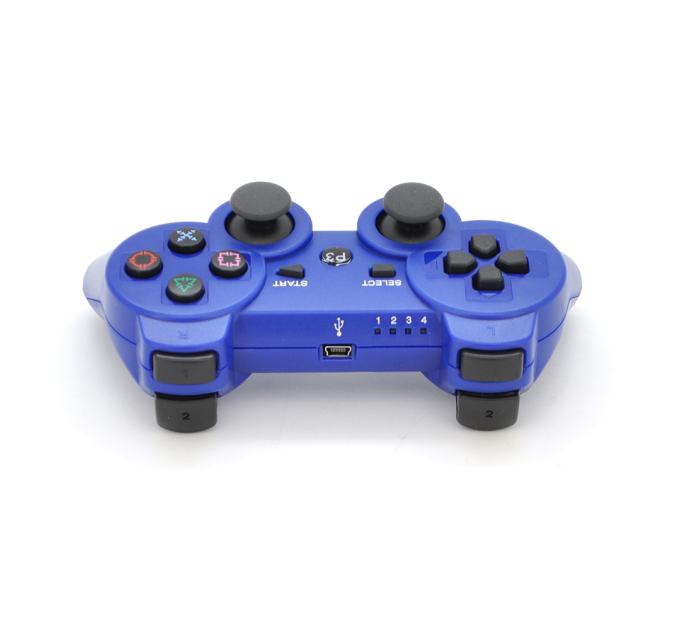 Геймпад бездротової для PS3 Wireless DUALSHOCK 3 (Blue), 3.7V, 500mAh, Blister