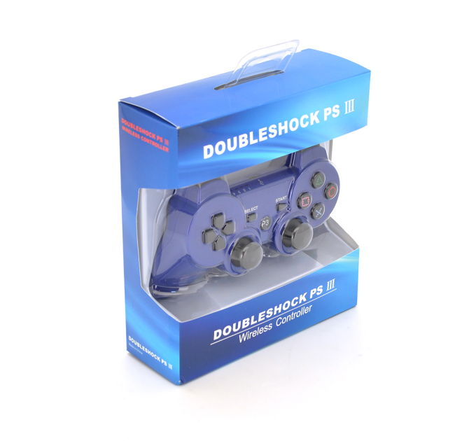 Геймпад бездротової для PS3 Wireless DUALSHOCK 3 (Blue), 3.7V, 500mAh, Blister