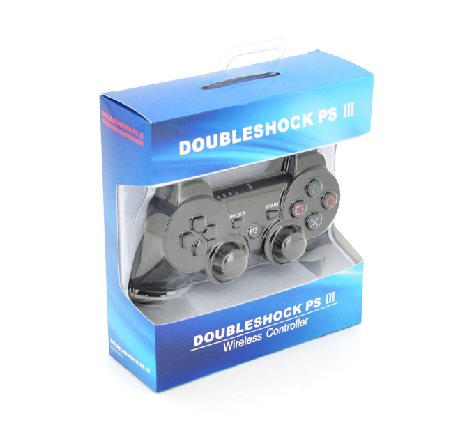 Геймпад беспроводной для PS3 Wireless DUALSHOCK 3 (Black), 3.7V, 500mAh, Blister