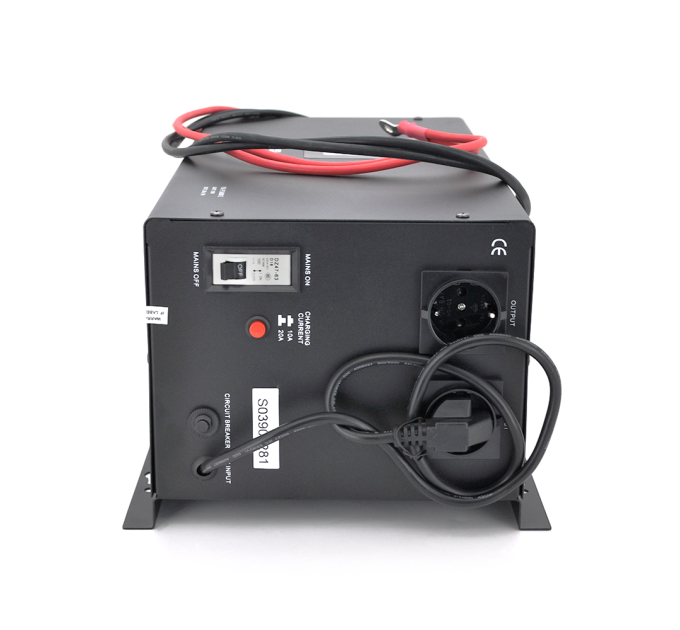 ДБЖ з правильною синусоїдою Europower PSW-EP1500WM12 (1050 Вт) 10 / 20А, настінний, під зовнішню АКБ 12В , Q1 (530*335*305) 12,26 кг (418*222 (258)*192)