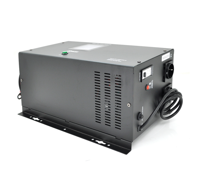 ДБЖ з правильною синусоїдою Europower PSW-EP1500WM12 (1050 Вт) 10 / 20А, настінний, під зовнішню АКБ 12В , Q1 (530*335*305) 12,26 кг (418*222 (258)*192)