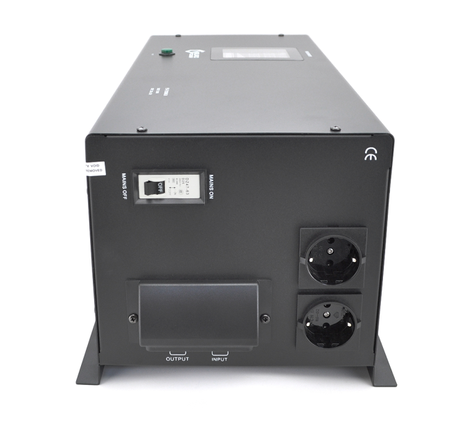 ДБЖ з правильною синусоїдою Europower PSW-EP3000WM24 (2100 Вт) 20А, настінний, під зовнішню АКБ 24В, Q1 640*335*325 19,9 кг