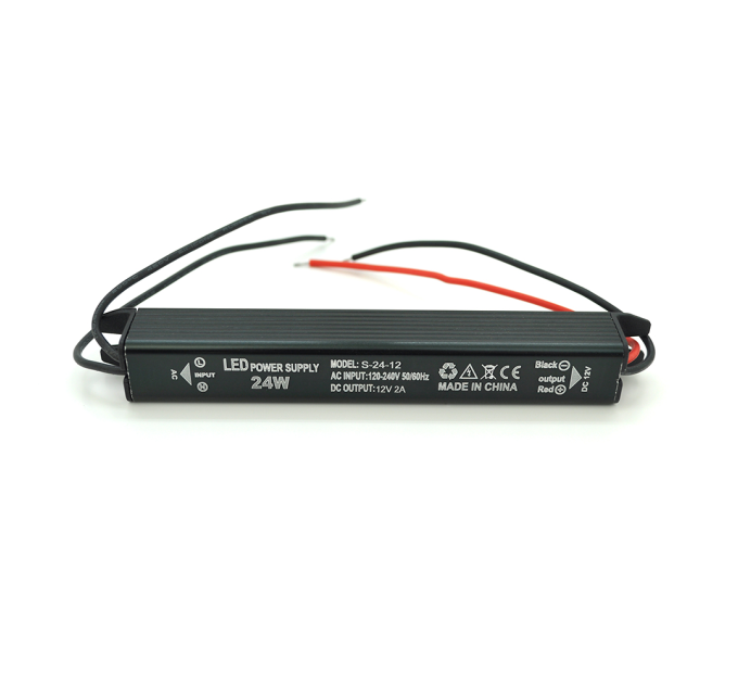 Імпульсний блок живлення герметичний PSW12-24 12В 2А (24Вт) IP20 (142*18*18)