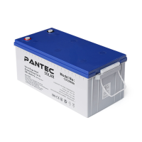 Акумуляторна батарея PANTEC 200-12 GEL 12V 200 Ah (522 x 240 x 224), 60.3 kg Grey Q1 / 48