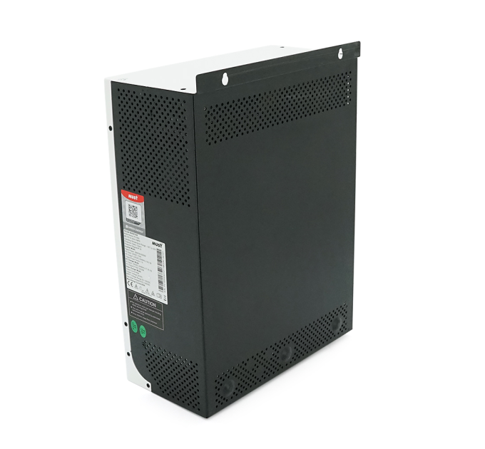 Гібридний інвертор MUST PV18-3024VMPK, 3000W, 24V, струм заряду 20 / 30A, 230V / 13A, MPPT (60А, 145 Vdc), 272x355x100 мм, 7.8 кг