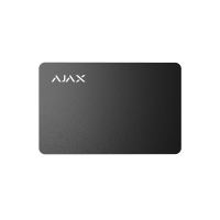 Безконтактна картка для управління Ajax Pass black