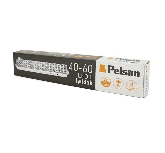 Ліхтар переносний Panther 204620, 60LED, 2 режими 4W / 6W, 18650 / 2200mAh, 6 / 8 годин роботи, 3 години зарядки, ip20, кабель 220В, Box