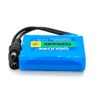 Акумуляторна батарея літієва QiSuo 12V 1.5A з елементами Li-ion 18650, DC5.5x2.1, (56x20x70mm) Акумуляторна батарея літієва QiSuo 12V 1.5A з елементами Li-ion 18650, DC5.5x2.1, (56x20x70mm)