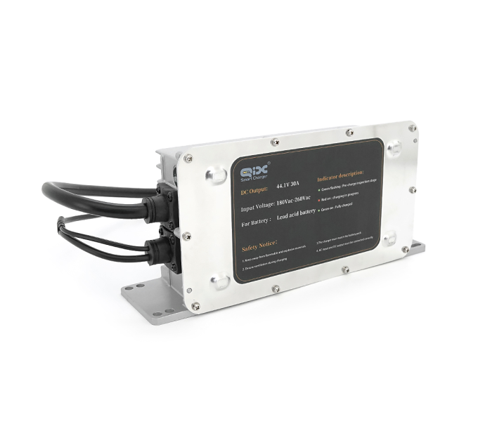 Зарядний пристрій для акумуляторів LiFePO4 36V(44,1V), 3S, 30A, 1200W, роз'єм Anderson, 281x128x80mm, 3 кг.