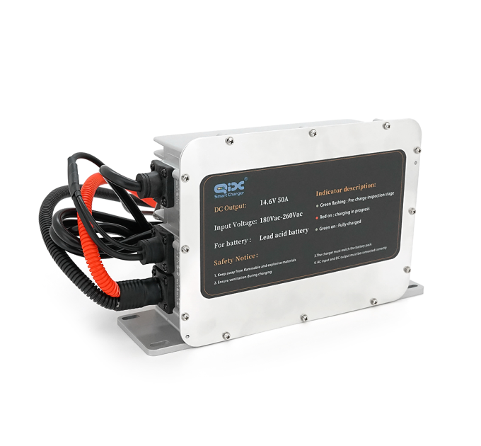 Зарядний пристрій для акумуляторів LiFePO4 12V(14,6V), 1S, 50A, 2000W, роз'єм Anderson, 287х168х85mm, 3.6 кг.