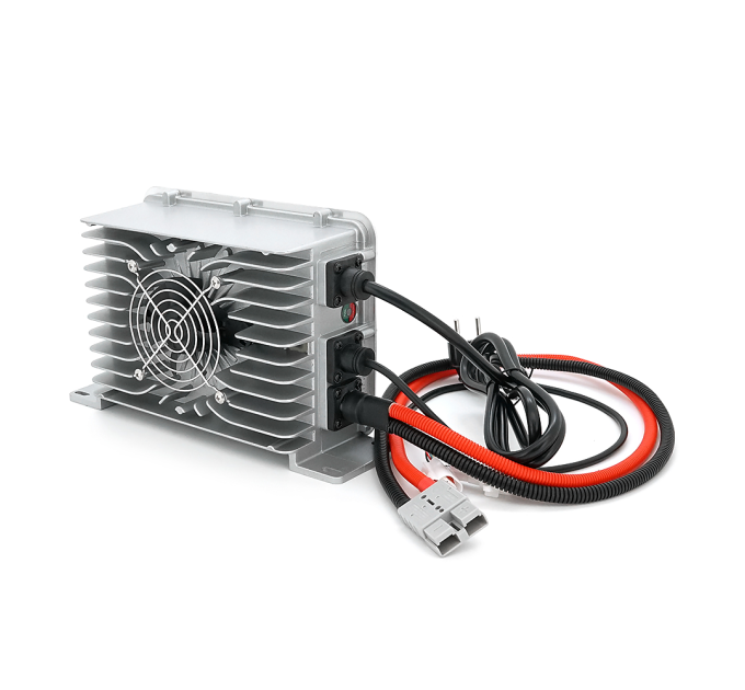 Зарядний пристрій для акумуляторів LiFePO4 48V(58.4V), 4S, 35A, 2000W, роз'єм Anderson, 287х168х85mm, 3.6 кг.