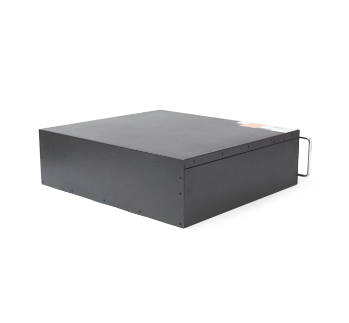 Акумуляторна батарея Ritar LiFePO4 51.2V 50Ah 2560Wh BMS25A@16S для монтажу у стійку ( 442 x400 х 130.5) Q1