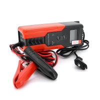 Автоматичне ЗУ для акумулятора R12, 6V / 12V, 100-240V, 2-4А, LCD, клеми (AGM / GEL / Lead), 172x62x50mm