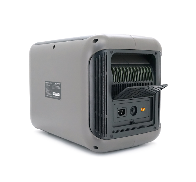Power station ALLPOWERS R1500 LITE APP Control, Wi-Fi, Bluetooth, 1600W, 1056Wh LiFePO4 3500Cycles, MPPT 650w max, CAR port, DC12 / 24V, 4хAC 220V, 2xUSB-TYPE-C 100W, 2xUSB-A 18W, XT60, wireless 2*30W, Fast charge 60min, 413×312×265mm, 16,7kg