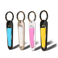 Кабель-брелок Remax USB 2.0 Portable, 2.1А, blue, Color BOX