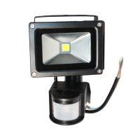 Прожектор LED c датчиком руху RJ-G-10W, IP66, 6400K (100%)