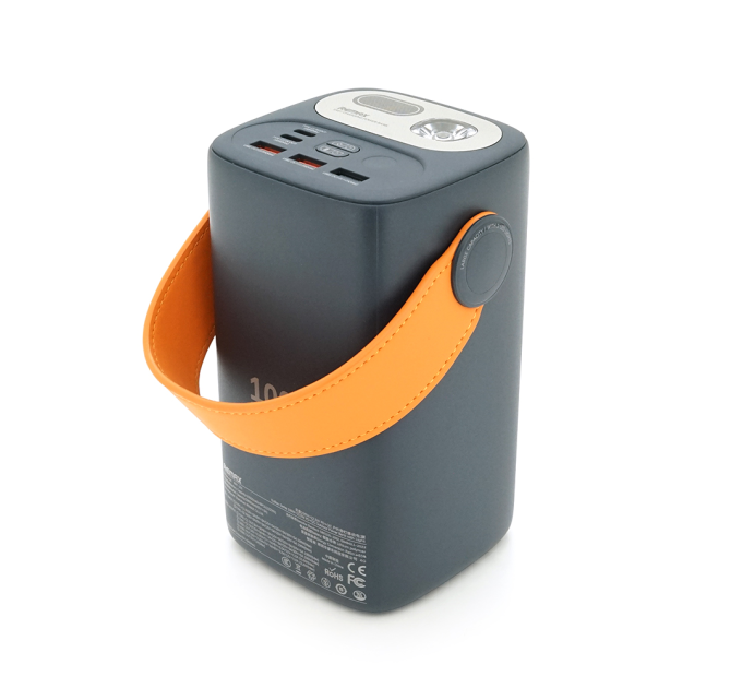 Power Bank Remax RPP-100 60000mAh, PD 100W+QC 22.5W, Blue LCD, 1.46kg