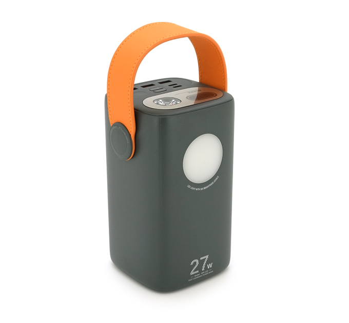 Power Bank Remax RPP-123 60000mAh, PD 27W+QC 22.5W, Beige, 1.454kg