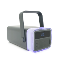 Power Bank Remax RPP-596 40000mAh, 2USB+2Type-C, 22.5W, QC / PD, Gray, 0.92kg