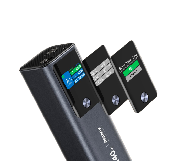 Power Bank Remax RPP-662 25200mAh, PD 140W+QC 22.5W, Blue, 0,98kg