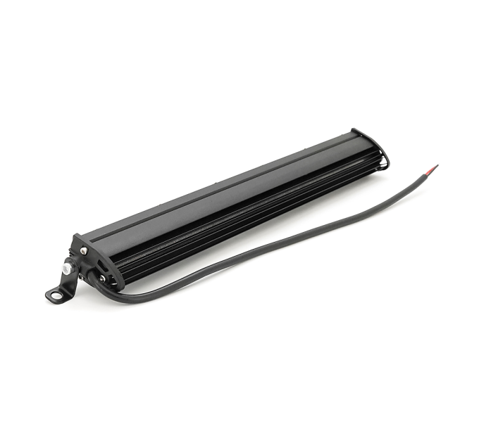 Фара протитуманна світлодіодна (LED балка) RS-120W, 40 LEDs, 12-24V, 120W, 6000K, 12000Lm, IP67, 350x60x75mm, Black
