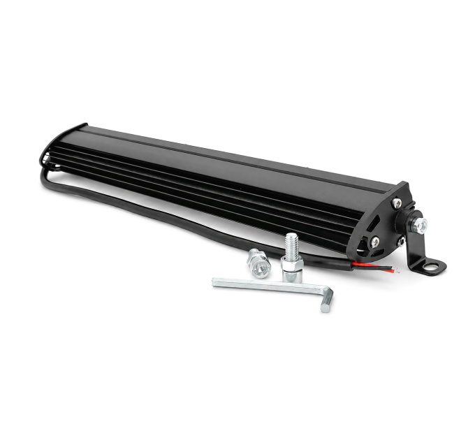 Фара протитуманна світлодіодна (LED балка) RS-120W, 40 LEDs, 12-24V, 120W, 6000K, 12000Lm, IP67, 350x60x75mm, Black