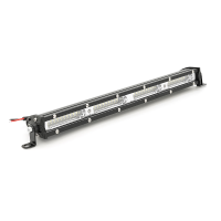Фара протитуманна світлодіодна (LED балка) RS-120W, 40 LEDs, 12-24V, 120W, 6000K, 12000Lm, IP67, 350x60x75mm, Black