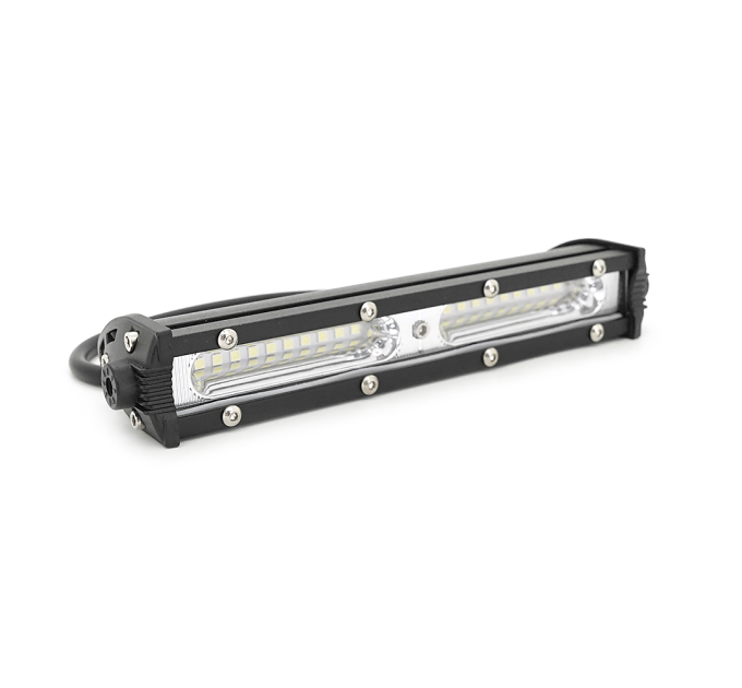 Фара протитуманна світлодіодна (LED балка) RS-60W, 20 LEDs, 12-24V, 60W, 6000K, 12000Lm, IP67, 180x60x75mm, Black