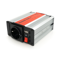 Інвертор напруги RITAR RSX-300, 12V / 220V, 300W з апроксимувати синусоїдою, 1xShuko, 1xUSB, клемні дроти, BOX, Q20