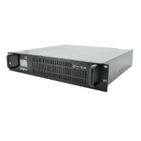 ДБЖ ONLINE Ritar RT-1KSLI-LCD, RACK 1000VA (1000Вт), LiFePO4 38.4V 276.48Wh 2000C, charge 4-12A, 110-300V, 10.7 kg (438*413*88), Q1
