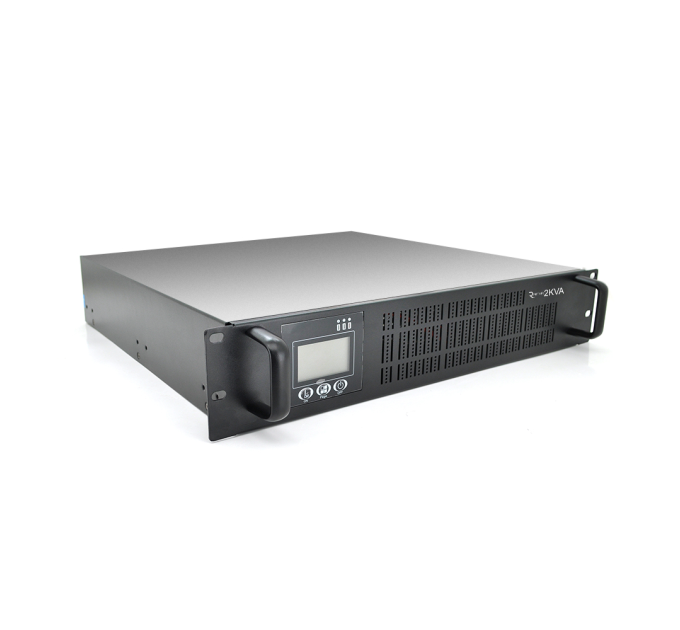 ДБЖ з правильною синусоїдою ONLINE Ritar RT-2KS-LCD, RACK 2000VA(1800Вт), 72В, Вбудована батарея 12V 7,5Ahх6шт