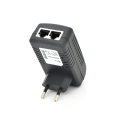 POE інжектор RITAR RT-PIN-48 / 24EU, 48V 0,5A (24Вт) з портами Ethernet 10 / 100 Мбіт / с, EU PLUG