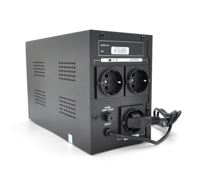ДБЖ Ritar RTM1200 (720W) Proxima-L, LED, AVR, 3st, 3xSCHUKO socket, 2x12V7.5Ah, metal Case (350х120х190) Q2