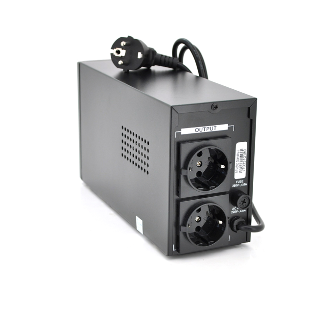 ДБЖ Ritar RTM500 (300W) Standby-L, LED, AVR, 1st, 2xSCHUKO socket, 1x12V4.5Ah, metal Case ( 260 х 85 х 140) Q4