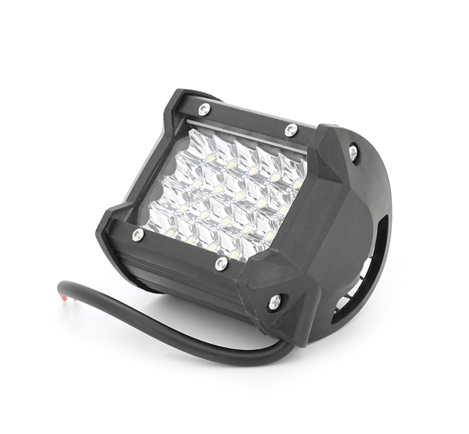Фара протитуманна світлодіодна RTS-72W, 12-24V, 72W, 6000K, 7200Lm, IP67, 120x80x90mm, Black