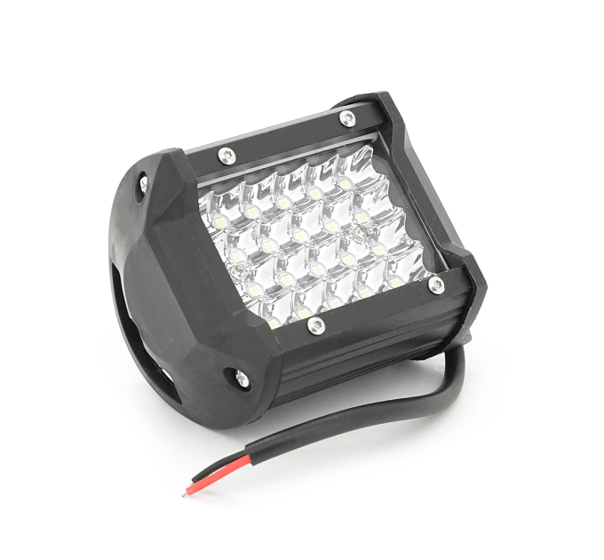 Фара протитуманна світлодіодна RTS-72W, 12-24V, 72W, 6000K, 7200Lm, IP67, 120x80x90mm, Black