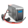 ДБЖ з правильною синусоїдою RITAR RTSW-600 LCD, 12В, під зовнішній АКБ, Q4 (320*132*210) 4,2 кг (260*85*140)