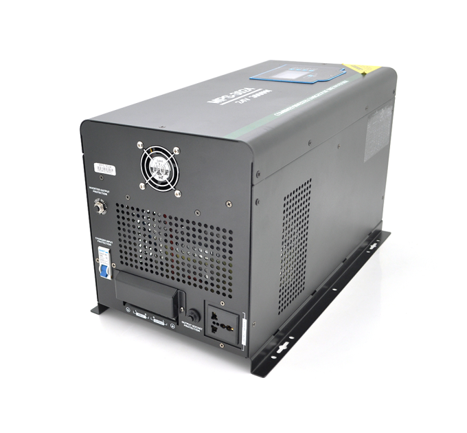 Гібридний інвертор RITAR RTSWm-MPPT-MPS-3024, 3000W, 24V, ток заряда 0-45A, 160-275V, MPPT (45А, 32-130 Vdc)