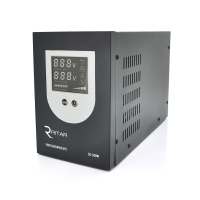 ДБЖ з правильною синусоїдою Ritar SK-800VA (500W), DC:145-275V, LCD-дисплей, 2Shuko socket, 12V, під зовнішню батарею, струм заряду до 15А, Q2