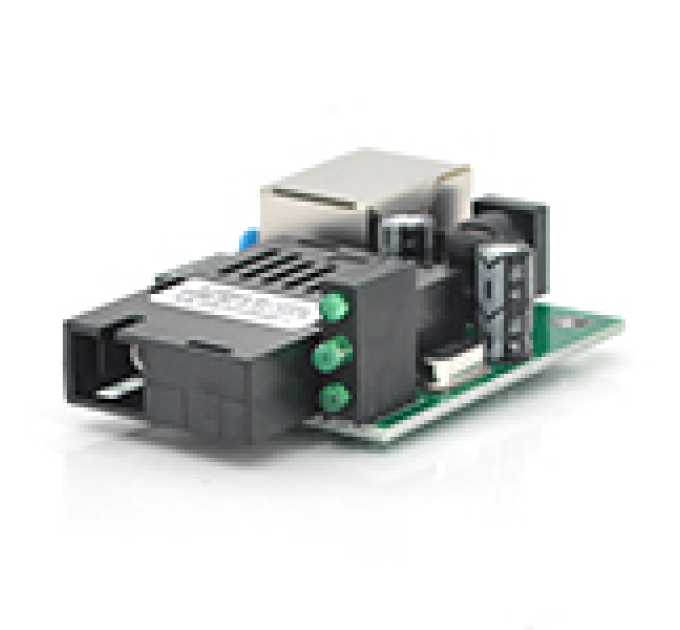 Плата-медіаконвертер Merlion mini B 155М-SC-3.3V, 1550 WDM одноволоконний Full / Half duplex, 12V, SC 20km (0+70°C), без блока живлення Q40