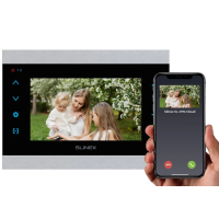 Wi-Fi відеодомофон Slinex SL-07N Cloud (silver / black), AHD, 7” сенсорний IPS екран, переадресація на тел Smart Call, 230×165×22 мм Wi-Fi відеодомофон Slinex SL-07N Cloud (silver / black), AHD, 7” сенсорний IPS екран, переадресація на тел Smart Call, 230×165×22 мм