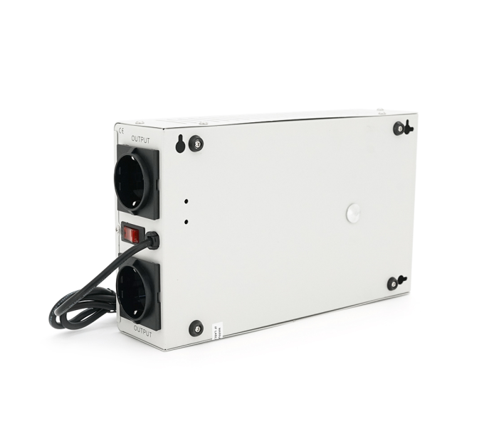 Стабілізатор напруги релейний настінного монтажу Europower SLIM-1000SBR LED, 1000VA 700W, 140-270Vac, SHUKO 2, Q1