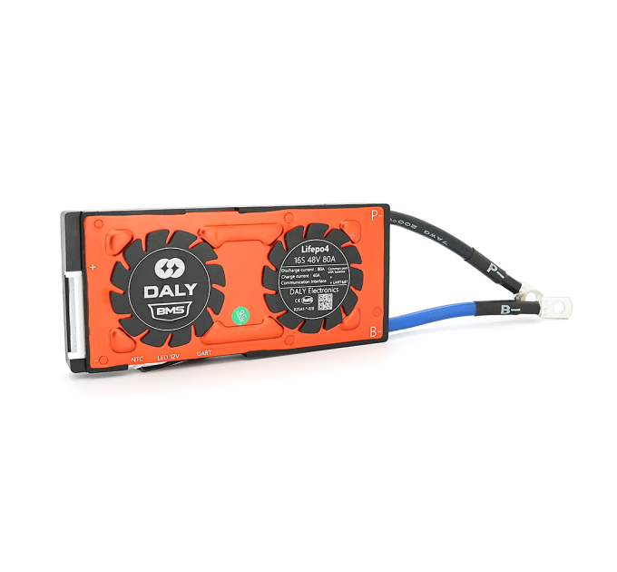 BMS smart плата DaLy LiFePO4 48V 16S 80A з Bluetooth