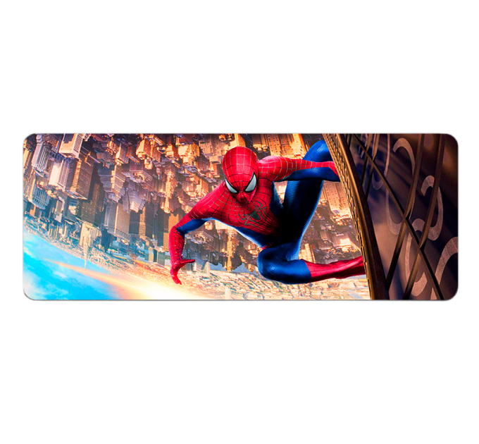 Килимок 300*800 тканинний Spider Man 6 з боковою прошивкою, товщина 2 мм, Пакет
