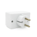 Розетка трійник без заземлення SQ-ZDB01 / 3, 3x2.5A(10A) 250V~Max, 1700W, White, 2Р, Q100